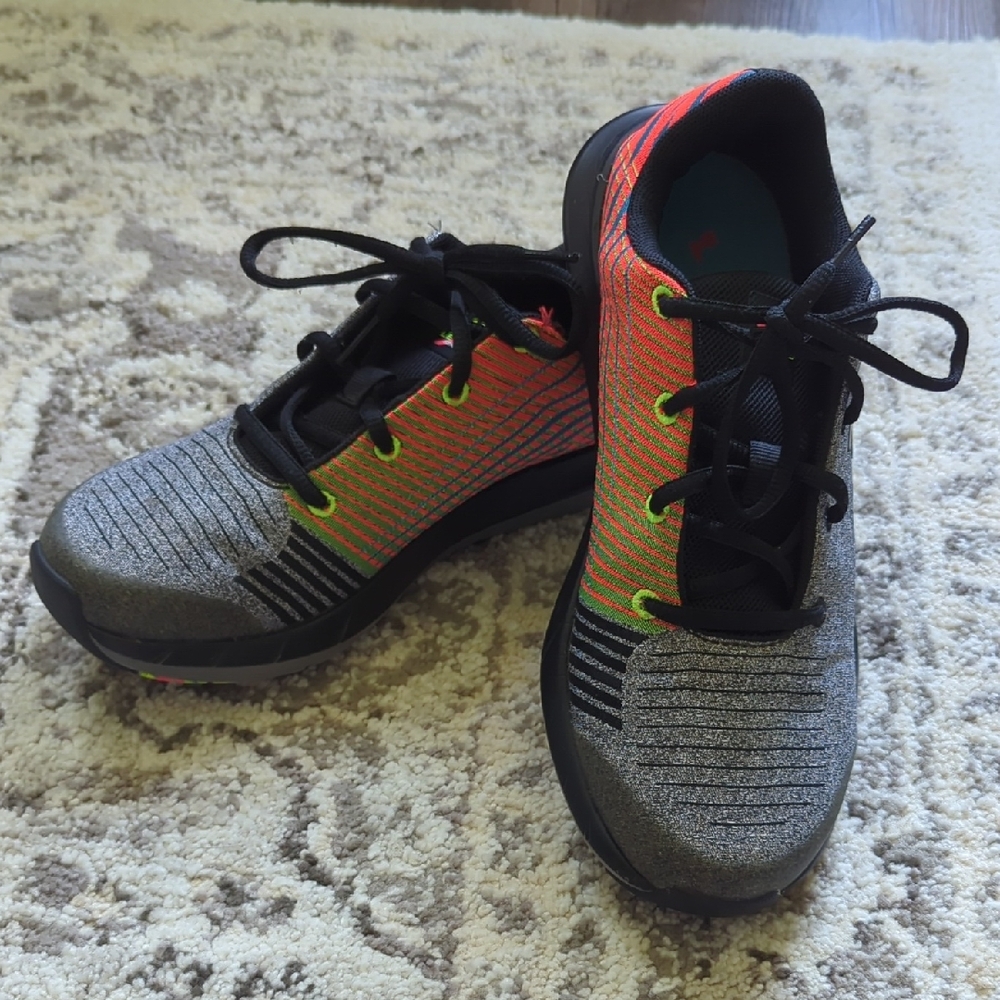 Under Armour Black and Gray Sneakers Performance Comfort